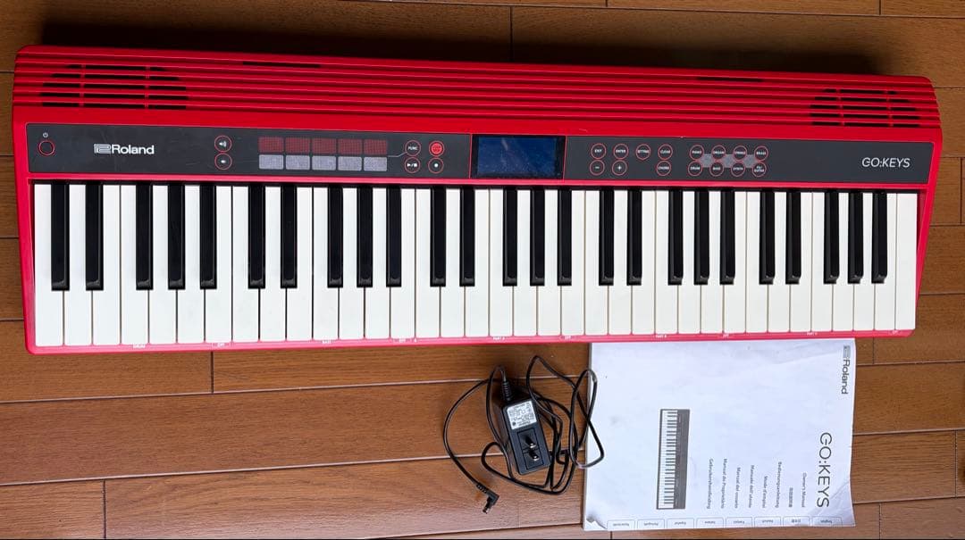 Roland GO:KEYS レッド キーボード Roland GO:KEYS Portable Keyboard | Guitar Center