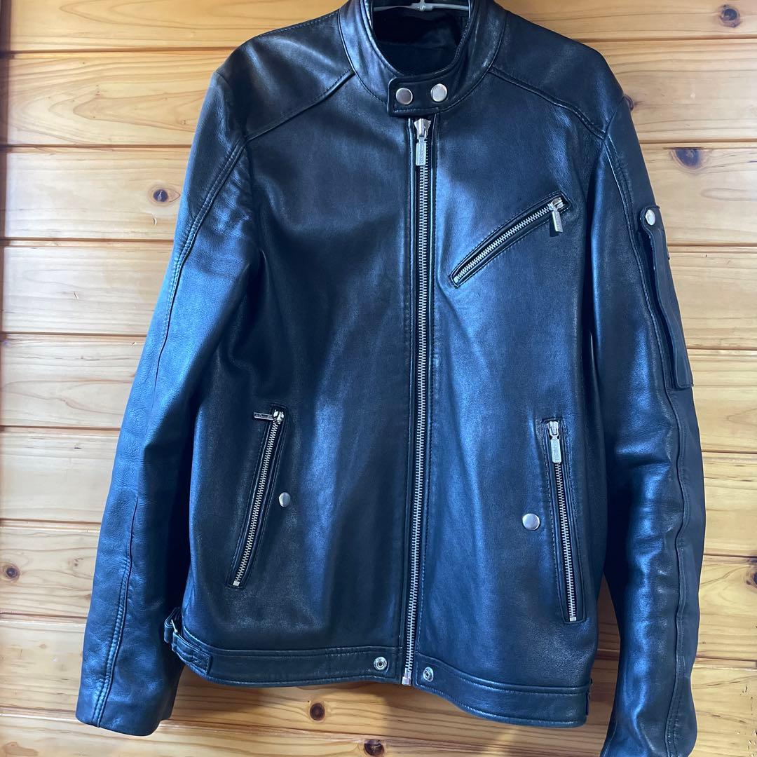 ディーゼル　ライダース　羊革　L DIESEL（ディーゼル） 【並行輸入品】ディーゼル ダブルライダース