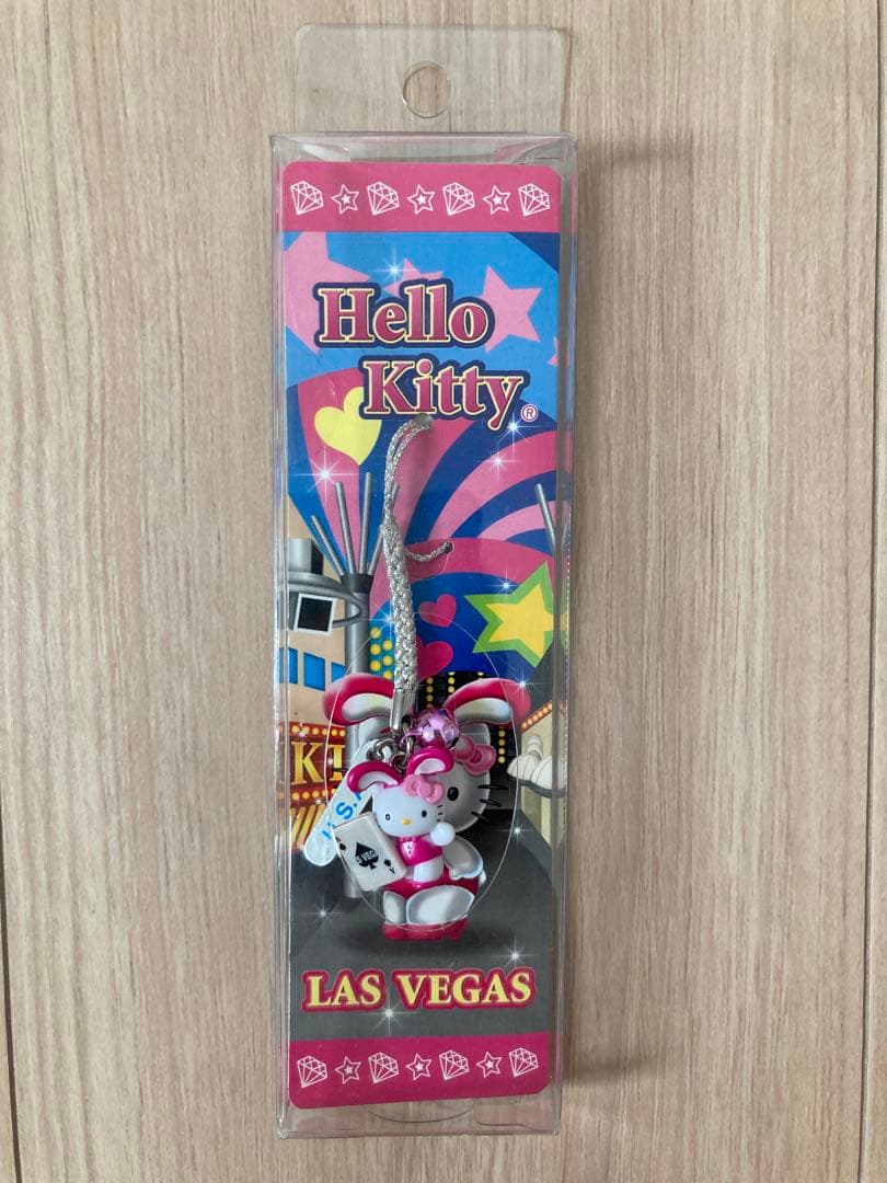 ご当地キティ　ハローキティ　根付　ラスベガス