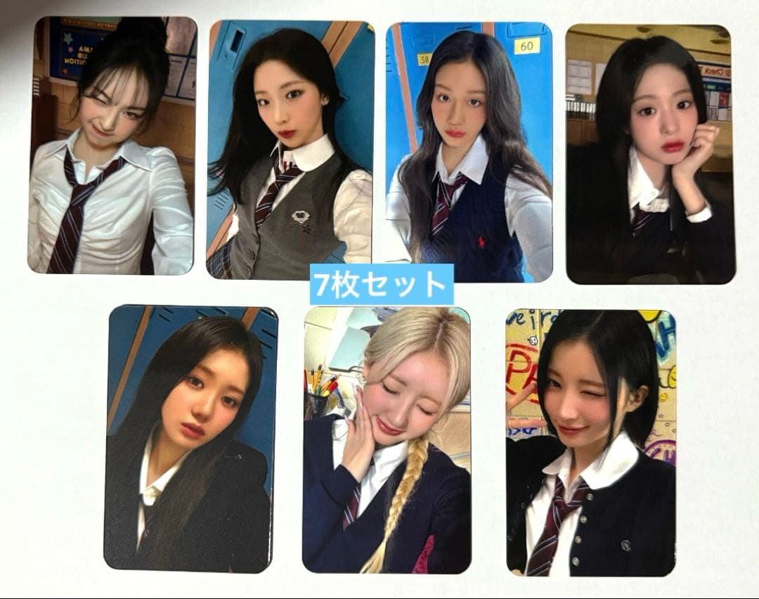 BABYMONSTER 香港ポップアップ 購入限定 トレカ 7枚セット