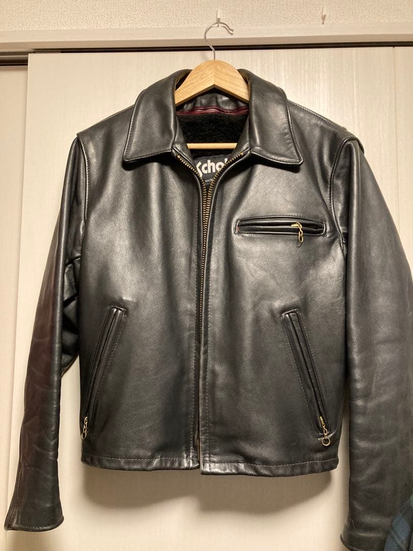 ゆうこりん【極美品】Schott 643Eレザージャケット38 ゆうこりん様専用【極美品】Schott 643Eレザージャケット38 - メルカリ