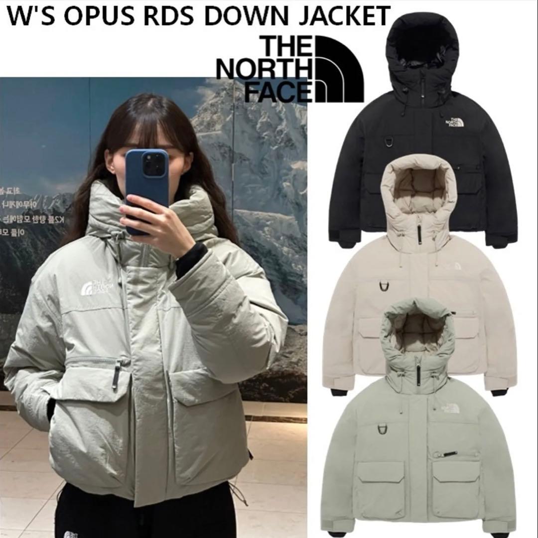 ぱ*ゃ様 ノースフェイス W'S OPUS (オプス)ダウンジャケット 黒 S