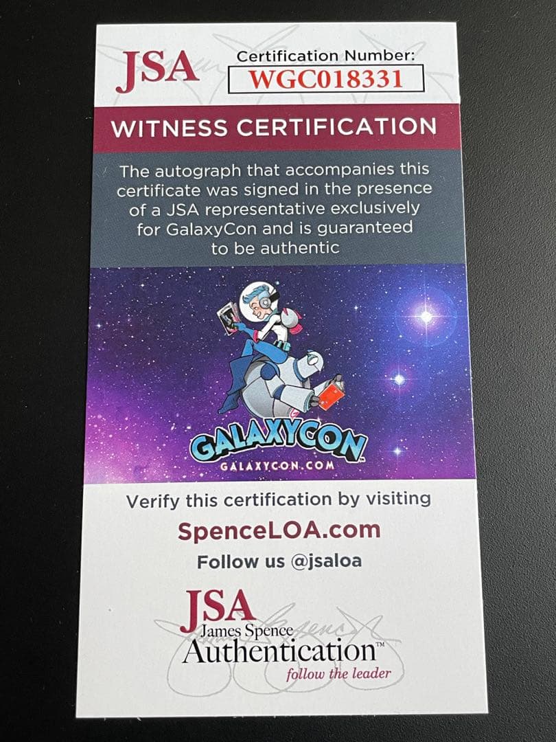 RWBY 直筆サイン入りポスター JSA認定書付き ①