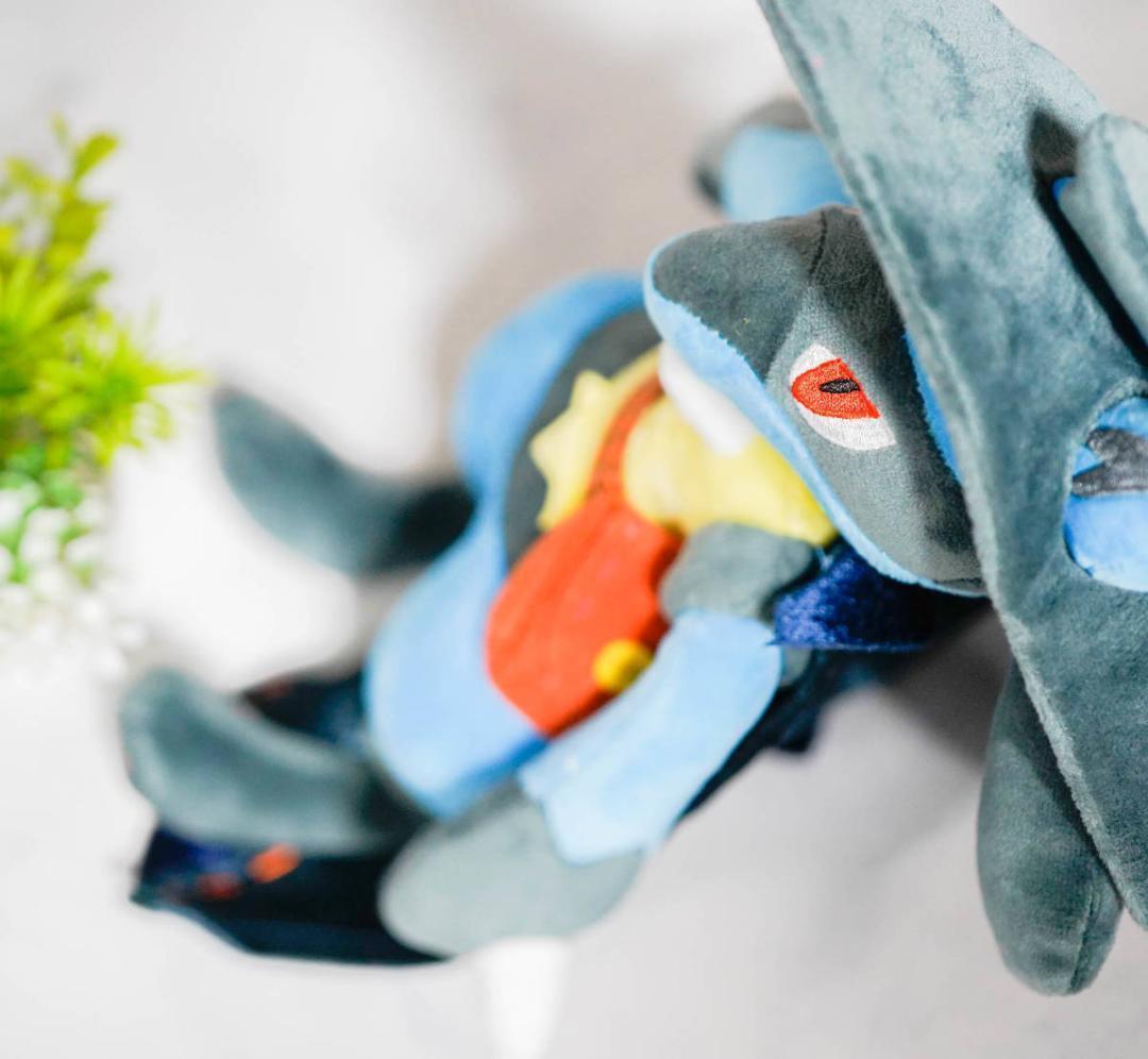 ハロウィンルカリオ ぬいぐるみ 大きい 30cm リボン袋付【現物撮影