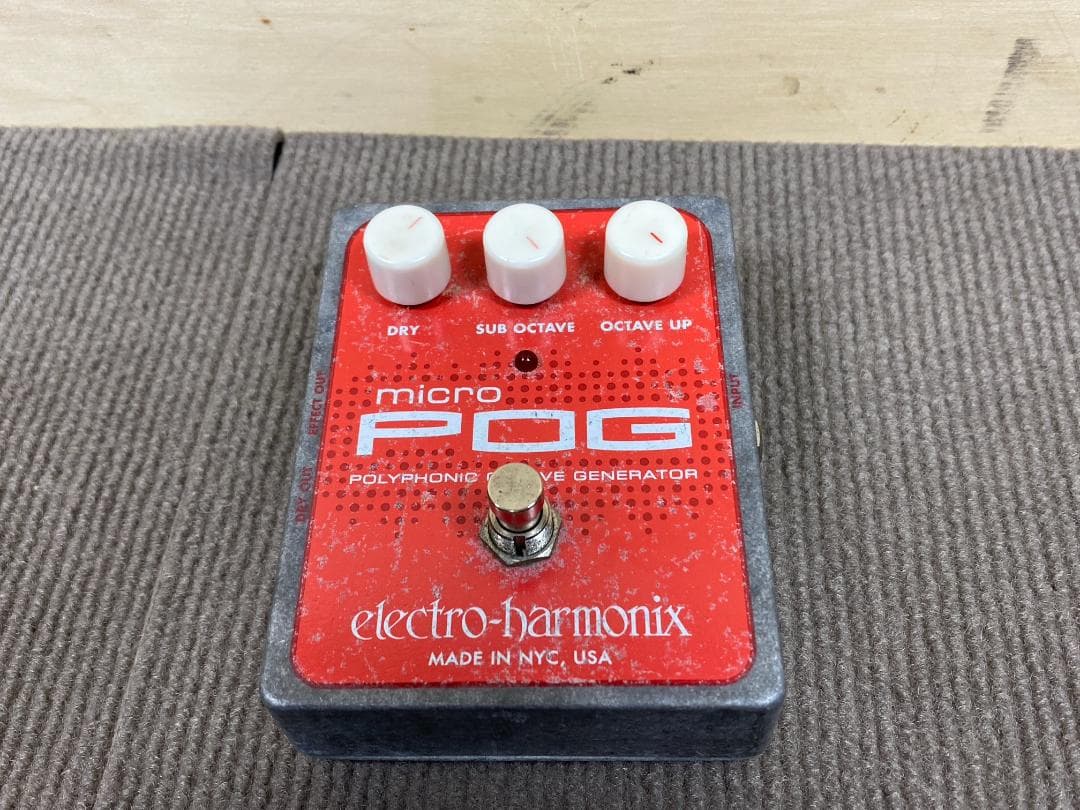07 electro harmonix micro POG オクターバー