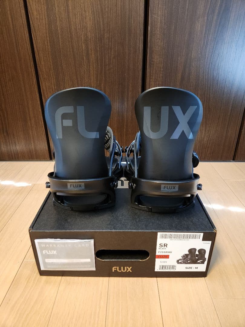 24-25 FLUX SR ブラック Mサイズ メンズ
