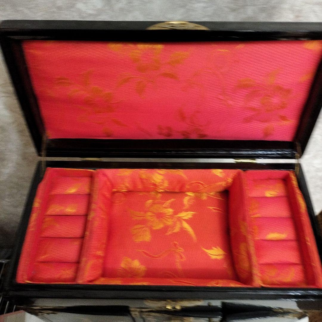 螺鈿花鳥模様の小箪笥 宝石入れ（エコメルカリ便限定） - メルカリ