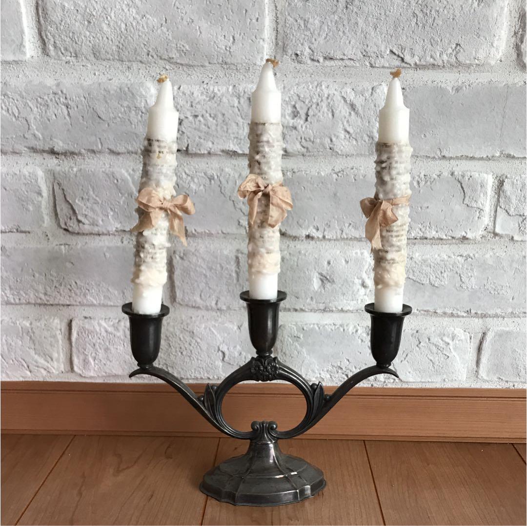 ビンテージ ろうそくたて