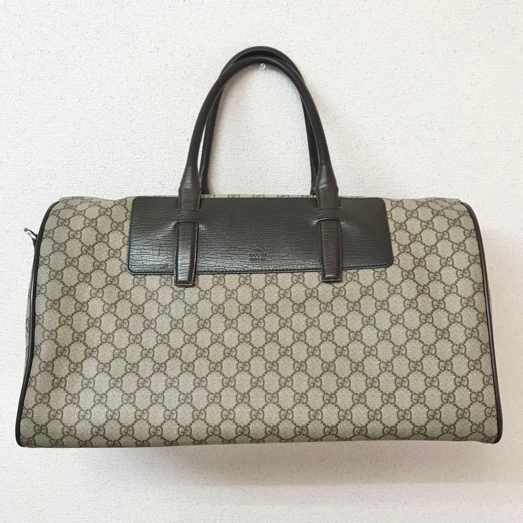 グッチ バンドバッグ ボストン 2WAY GGスプリーム 旅行 カギ S3251