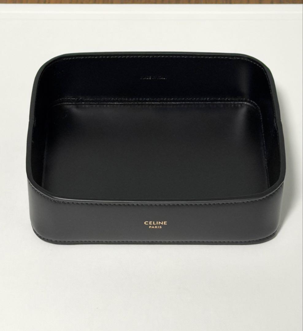 【非売品】セリーヌ CELINE カーフレザー アクセサリーボウル 新品未使用