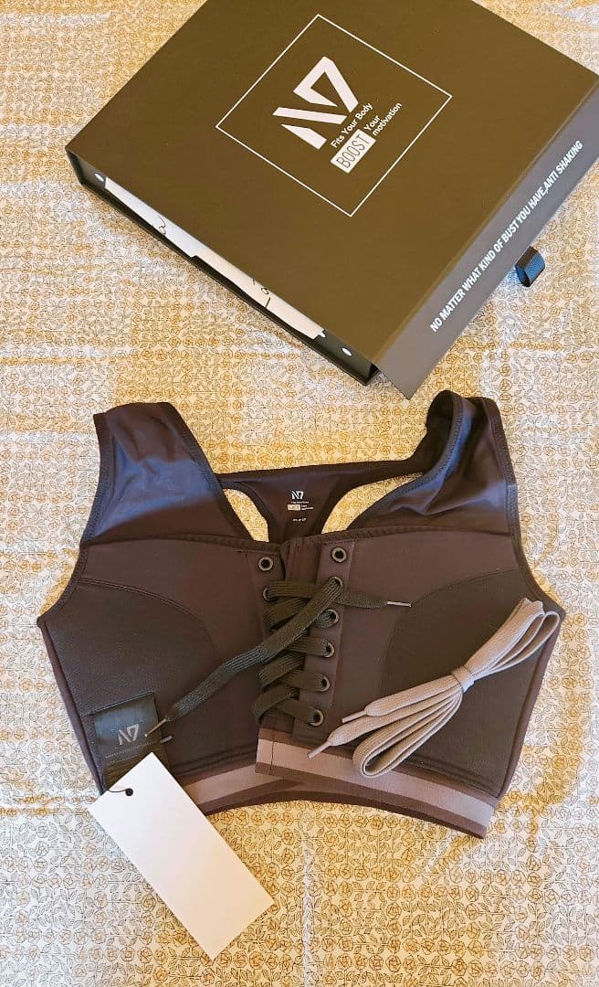 【ブラック】N7スポーツブラ　新品未使用