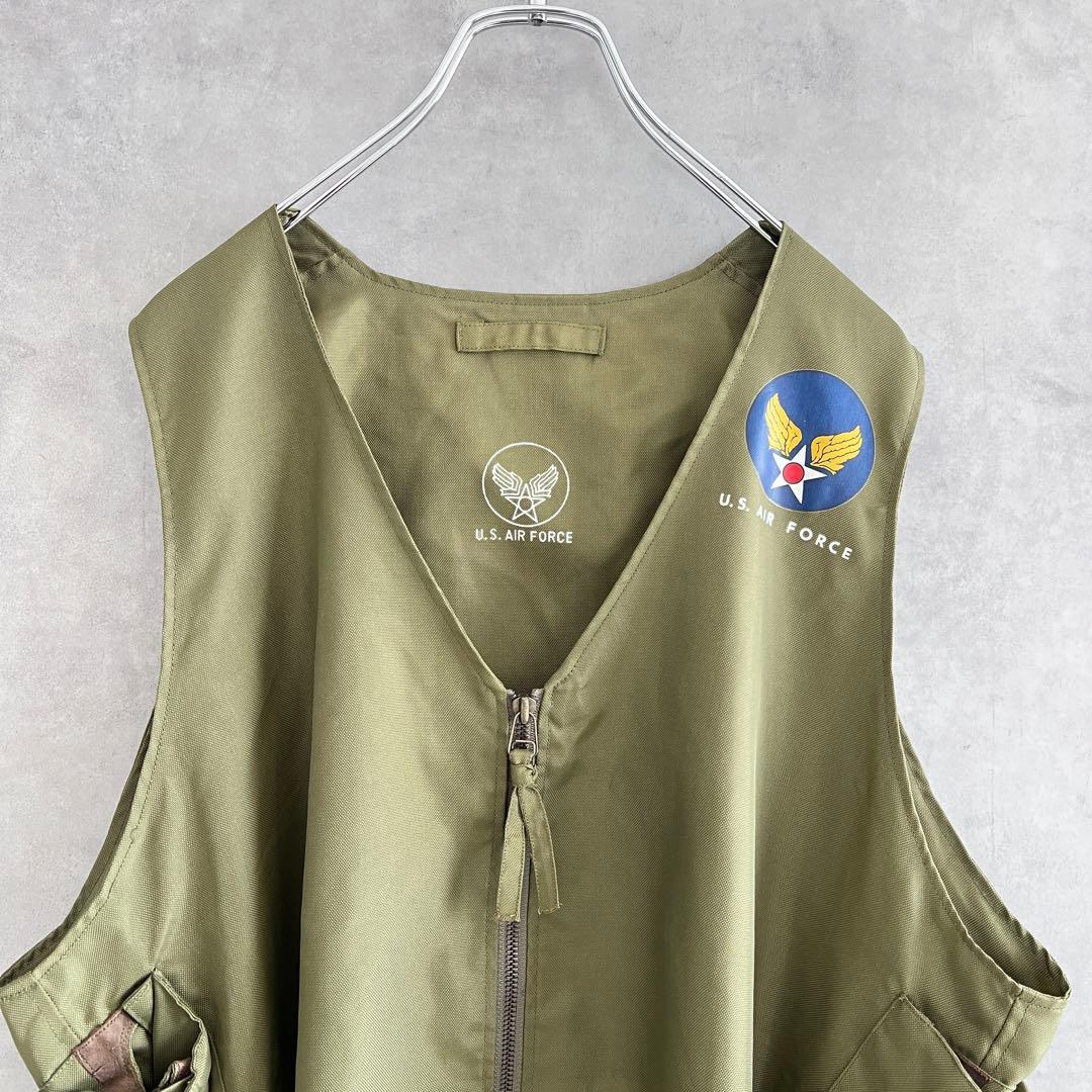 復刻 US.AIR FORCE E-1 ラジオベストUSAF ミリタリーARMY - メルカリ