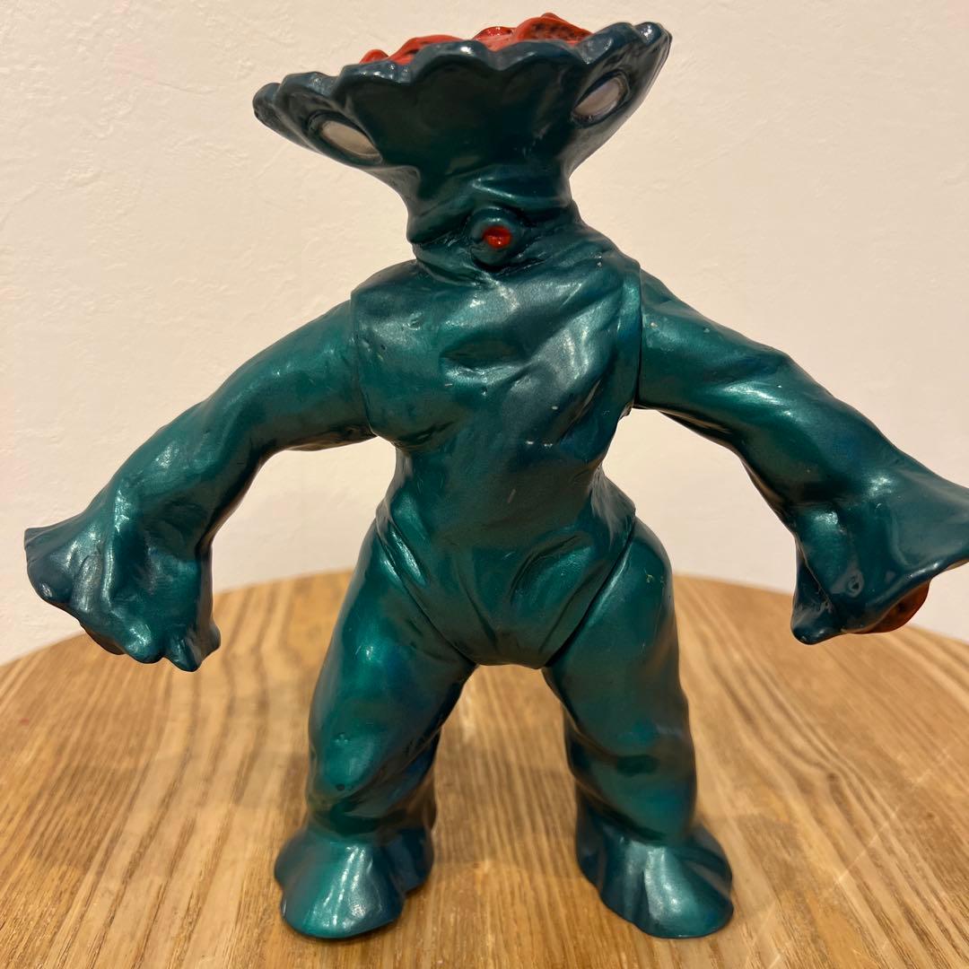 バンデル星人　ソフビ　ブルマァク キャプテンウルトラ＆バンデル星人（ブルマァク復刻）未開封ソフビ2体