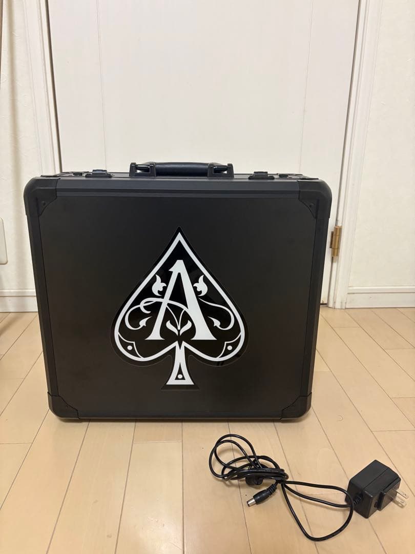 アルマンド ケース ディスプレイ アタッシュ ライト シャンパン LED