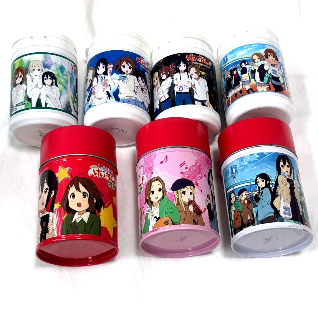 映画 けいおん！ローソンコラボ 缶ケース シール付き ボトルガム