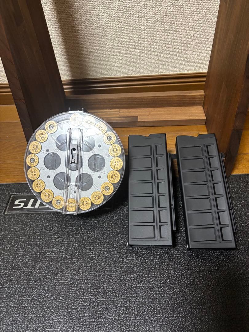 ニッシー電動ショットガン用 ドラムマガジン・600連マガジン2本　セット