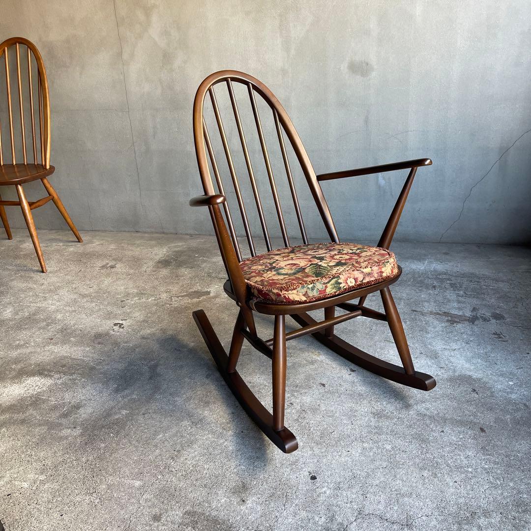 アーコール　クエーカー ロッキングアームチェア　オールド ヴィンテージ
