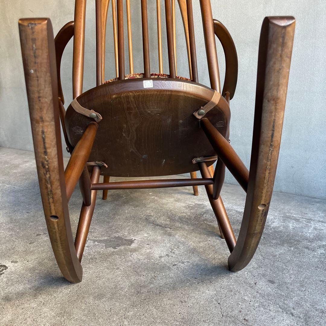 アーコール クエーカー ロッキングアームチェア オールド ヴィンテージ