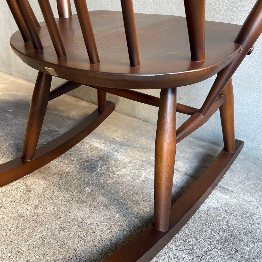 アーコール クエーカー ロッキングアームチェア オールド ヴィンテージ