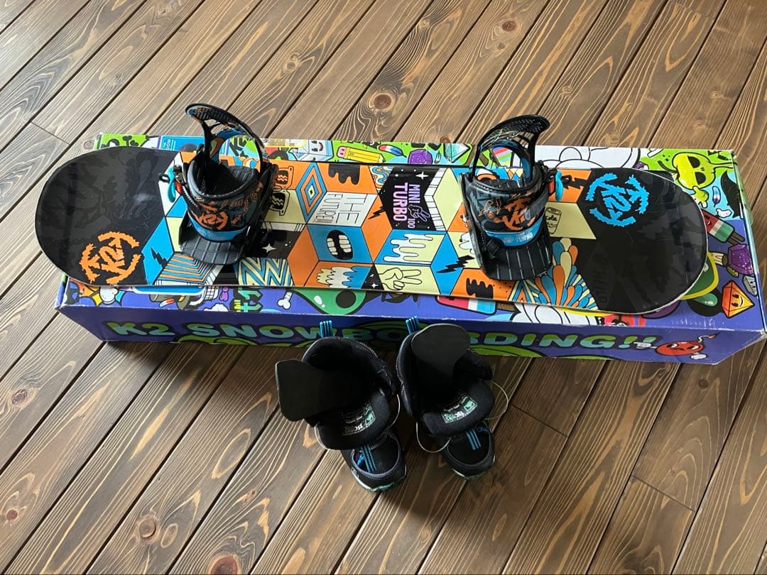 K2 Shadow Grom Pack スノーボードビンディング　ブーツセット キッズの為のK2スノーボードセット【GROM PACK】セッティング方法