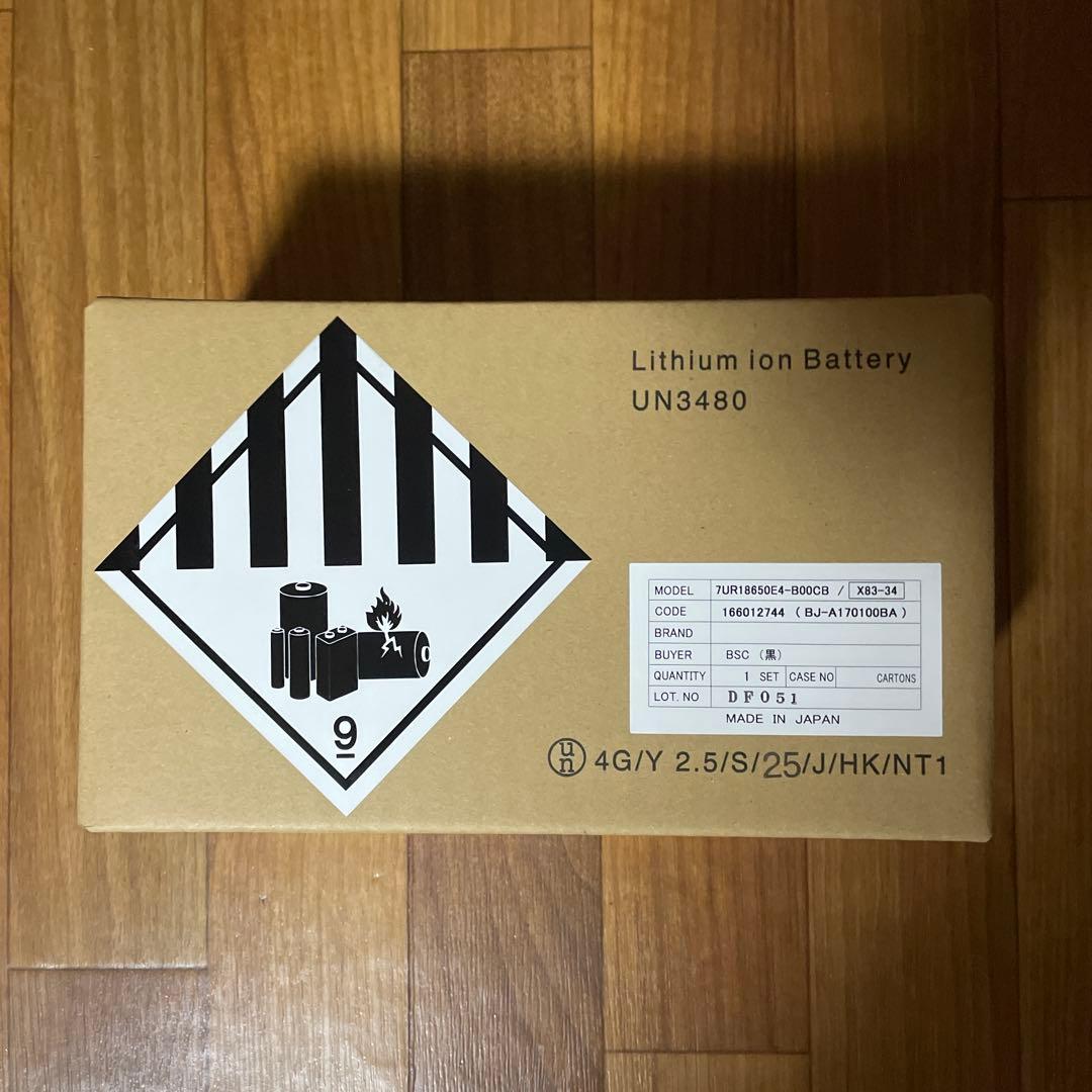 リチウムイオンバッテリー 7UR18650E4-B00CB