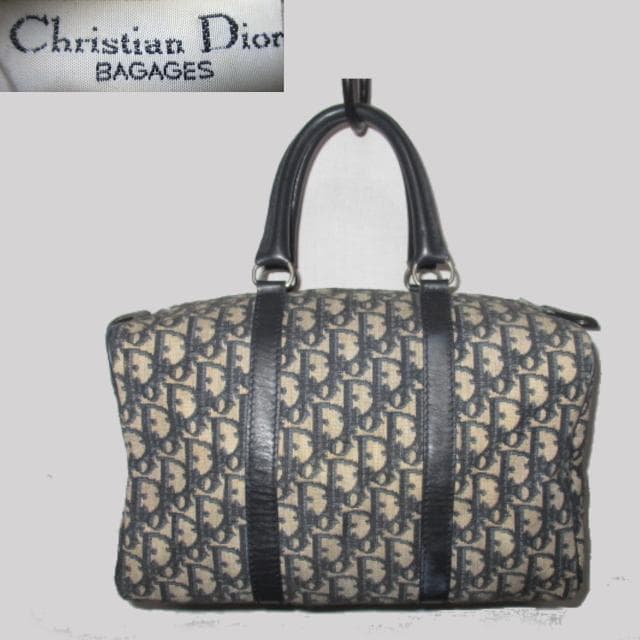 m21856★Dior★ミニボストン・トロッターバッグ