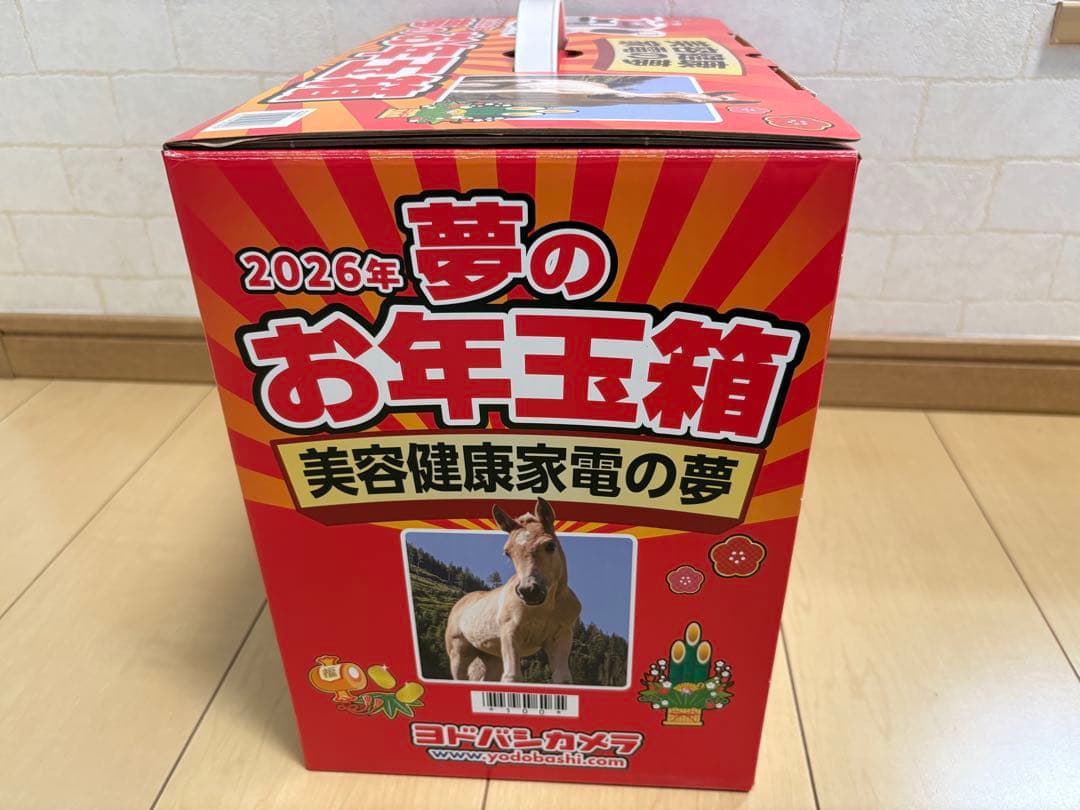 ヨドバシカメラ)2026年夢のお年玉箱 美容健康家電の夢(中抜きなし