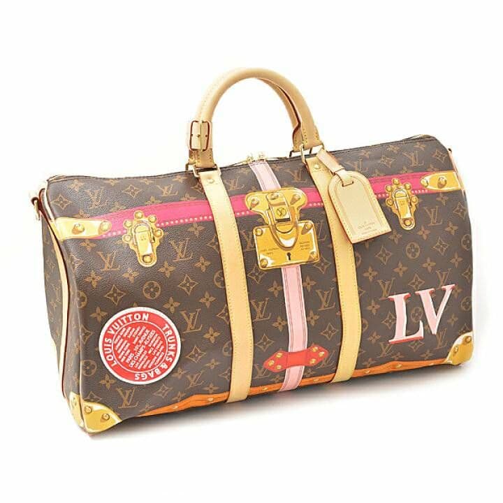 ルイヴィトン バッグ ボストン キーポル バンドリエール50 LOUIS VUITTON（ルイ・ヴィトン） ルイ ヴィトン モノグラム ライト