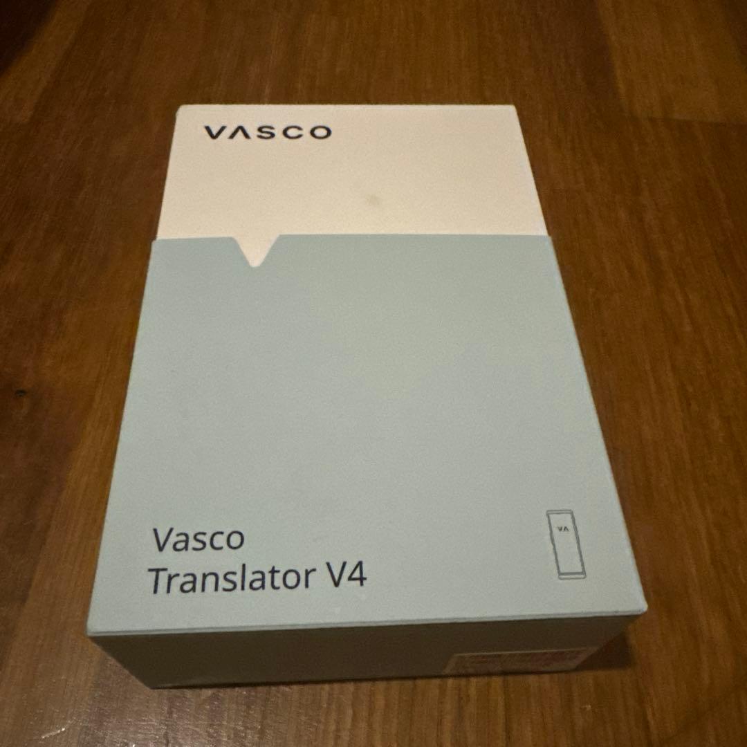 美品Vasco Translator V4 翻訳機　専用ケース・フィルム付