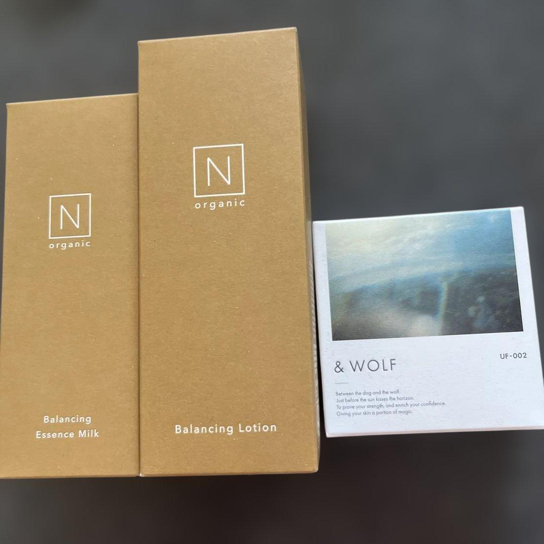N organic バランシング ローション &ミルク、ファンデ3点セット
