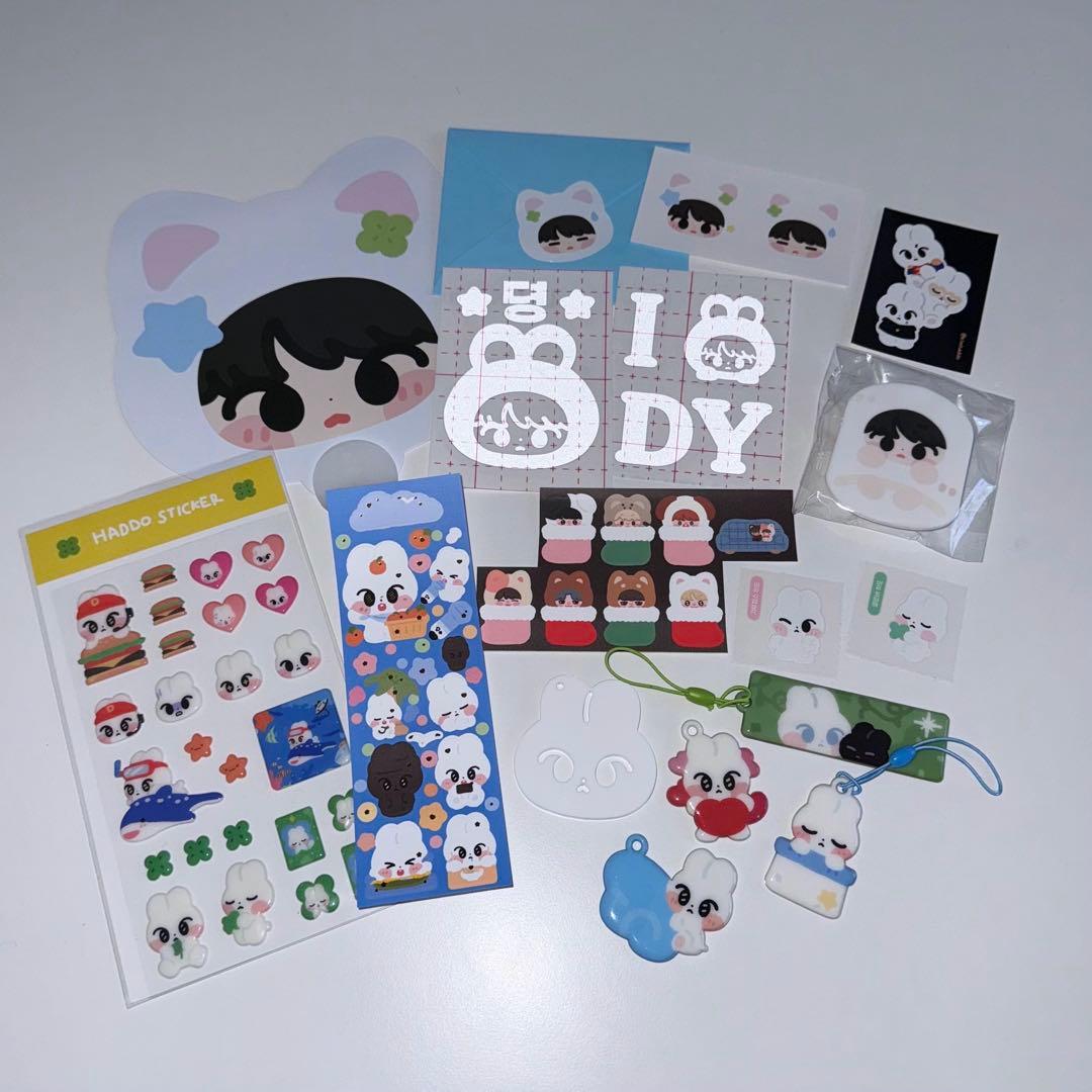 NCT127 NCT ドヨン 다님 ダニム 하또 ハト キーホルダー トレカ