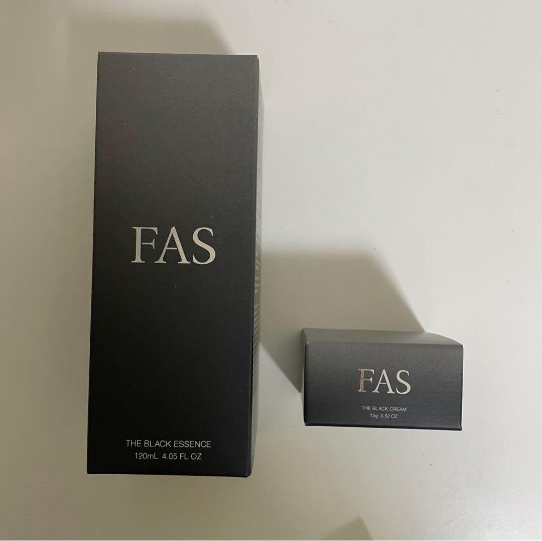 bx3877 FAS ザ ブラック エッセンス　120ml & クリーム15g