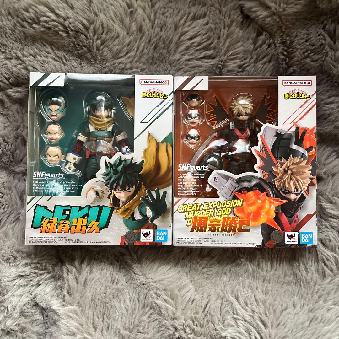 s.h.figuarts 緑谷出久 & 爆豪勝己 フィギュアセット