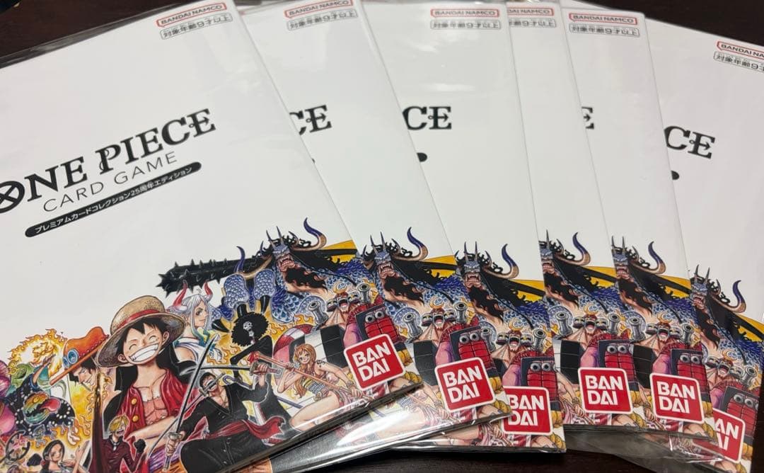 ワンピース プレミアムカードコレクション 25周年エディション 未開封　6セット 未開封】プレミアムカードコレクション-ONE PIECE DAY'25- 『ONE PIECE