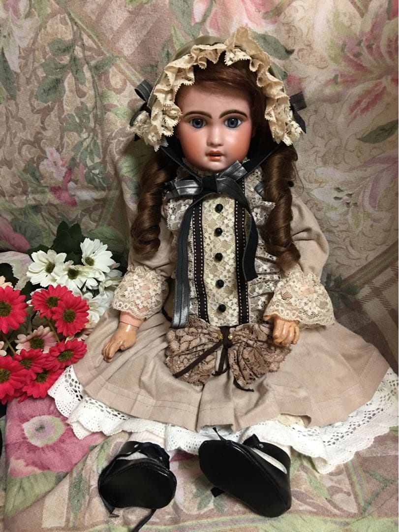 1907 ジュモー アンティーク ビスクドール - メルカリ