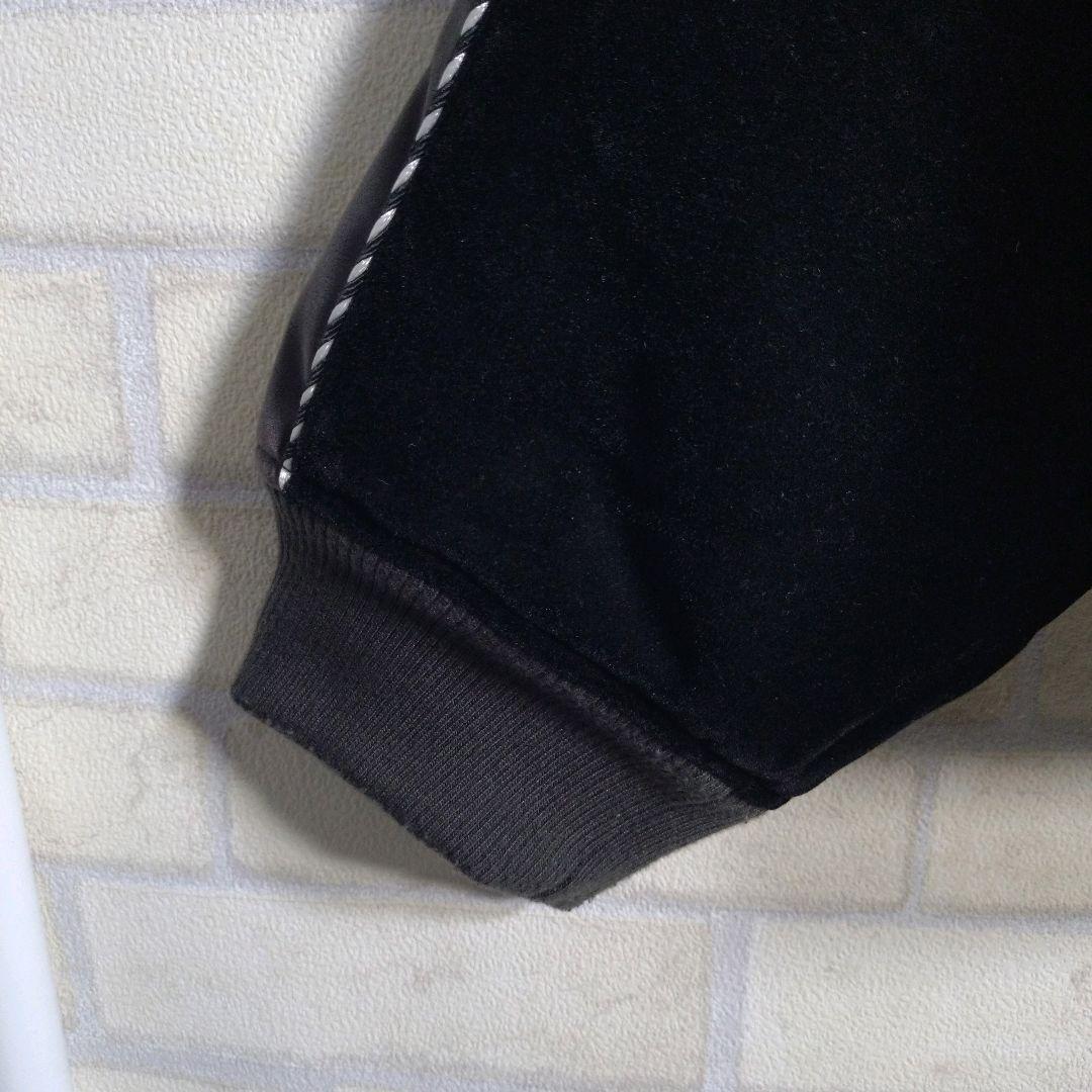 9090☆ポケモン コラボ ベロア 総刺繍 中綿 キャラクター スカジャン L