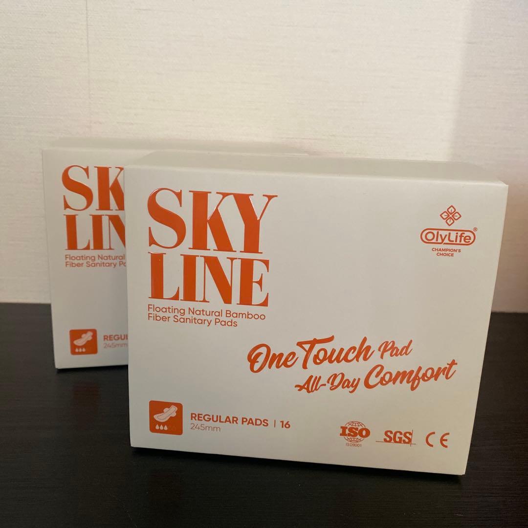 OlyLife SKYLINE生理用ナプキン 245mm 16枚入り 2個セット - メルカリ