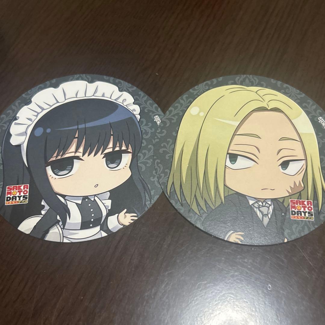 サカモトデイズ オシアド コラボカフェ 特典コースター 大佛 神々廻