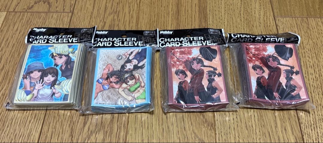 田中久仁彦イラストレーション カードスリーブ ぎゃざガール 4個セット