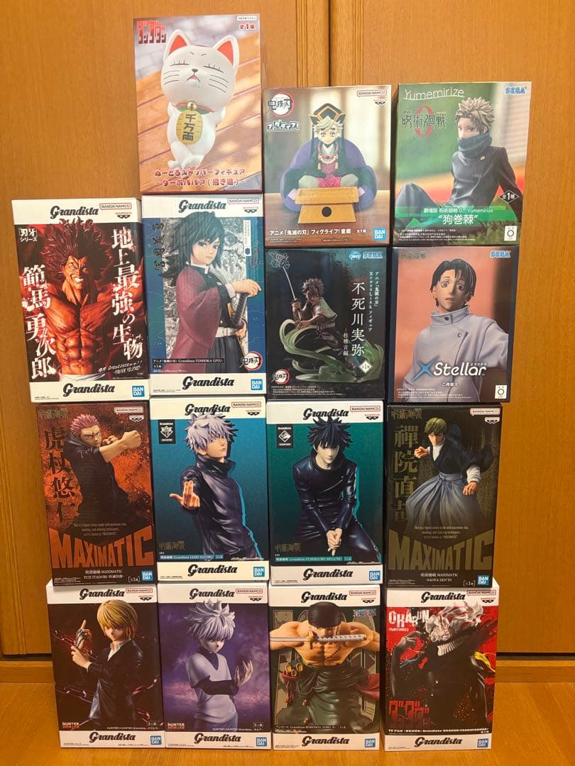 プライズフィギュア　まとめ売り　鬼滅の刃　呪術廻戦　ダンダダン　ワンピース