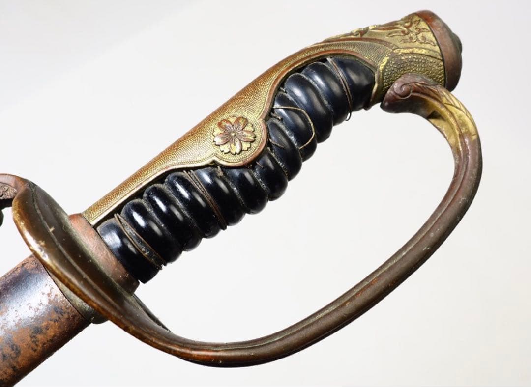 旧日本軍　儀礼刀　全長 95.3ｃｍ 指揮刀 旧日本軍 陸軍 模造刀 サーベル