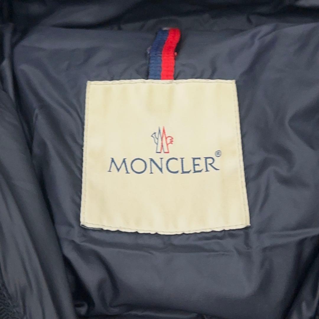 12015【QR鑑定済・美品】モンクレール HERMINE ダウンコートAライン