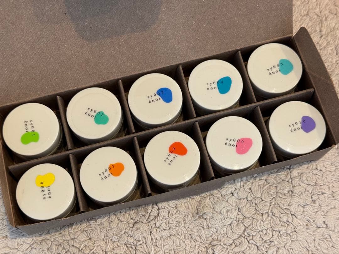 【新品未使用】 enoi シロップシリーズ 10色セット