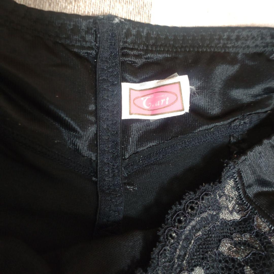 ブラック骨盤ガードル レース付き76サイズ♥2枚セット - メルカリ