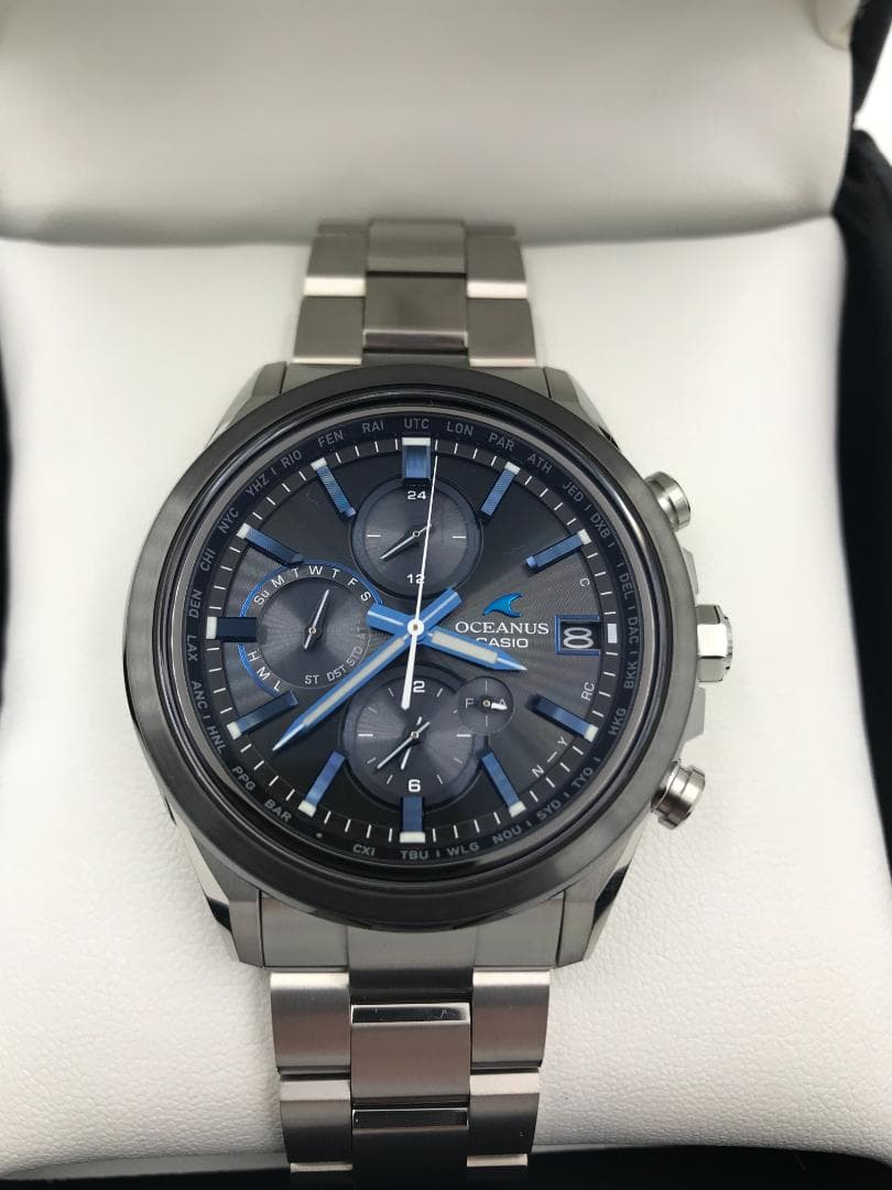 [カシオ]オシアナス 日本製 OCW-T4000A-1AJFキズあり