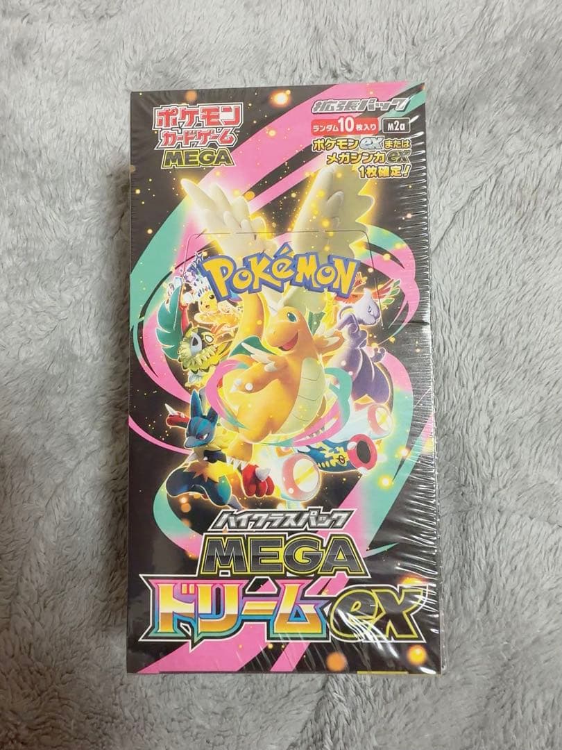 ポケモンカードゲーム MEGAドリームEX 1BOX シュリンク付き新品