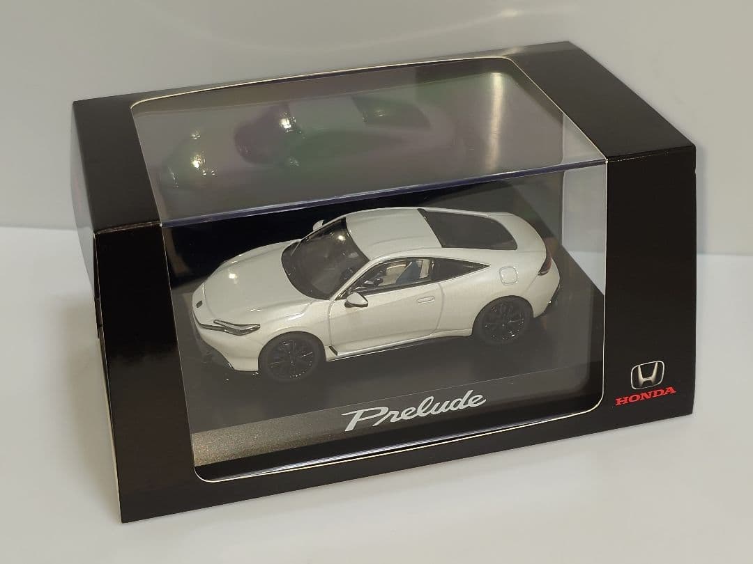 ホンダ プレリュード ホワイト ミニカー 1/43 カラーサンプル HJ