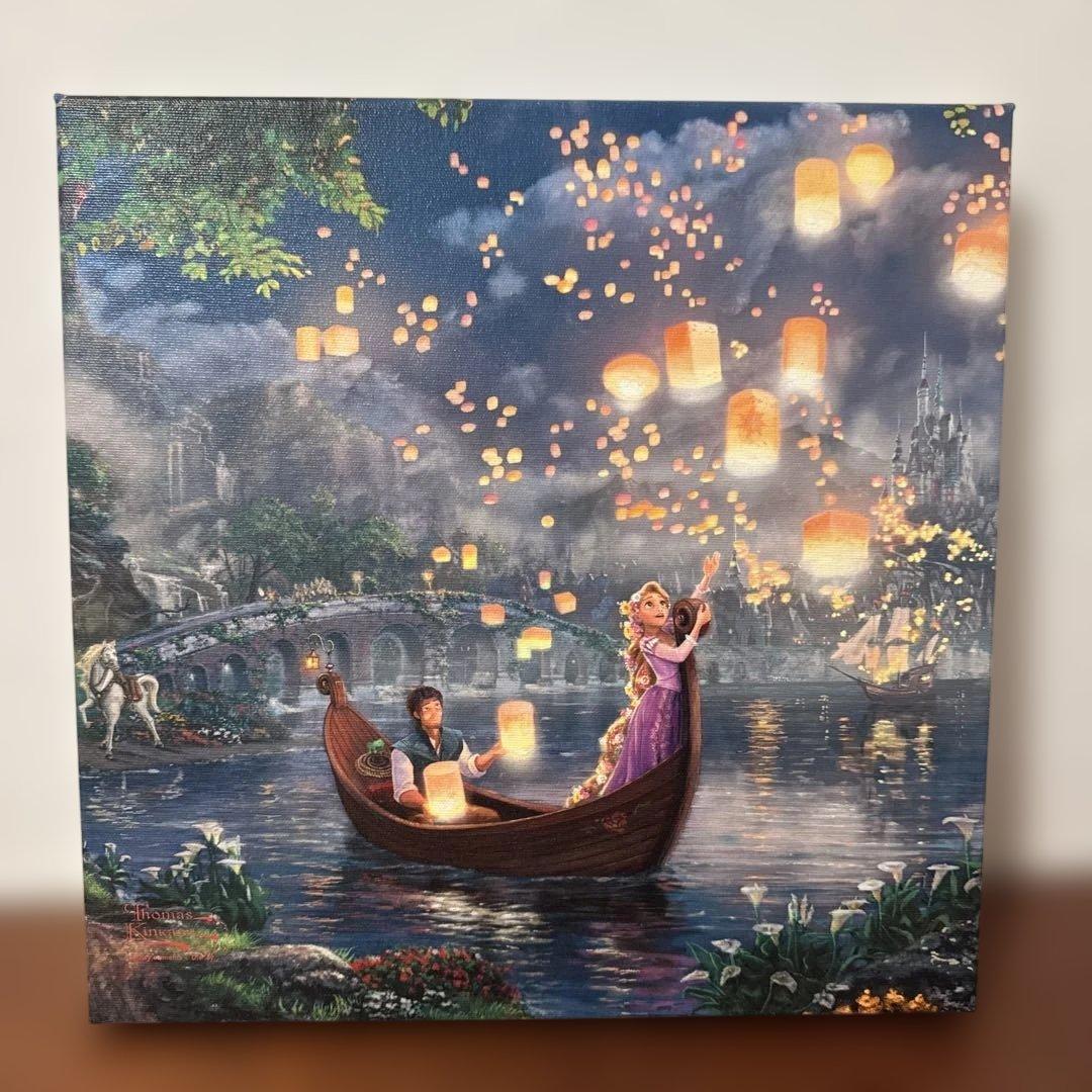 ディズニー トーマス・キンケード塔の上のラプンツェル