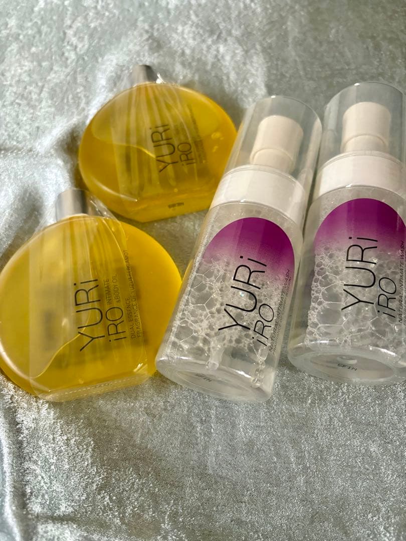 YURIRO インティメイト＆ボディオイル、ウォッシュ セット
