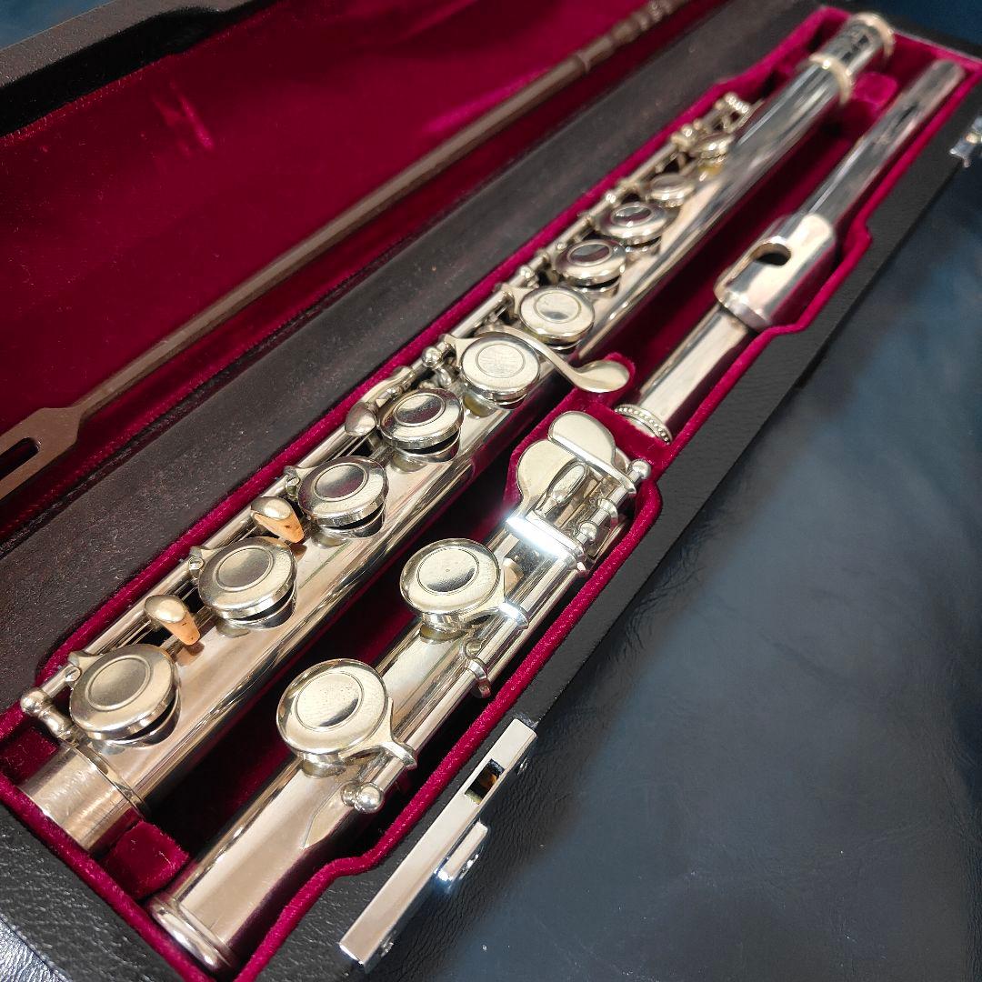 希少 ムラマツ フルート オールド 吹奏楽 管楽器 動作良好 Muramatsu